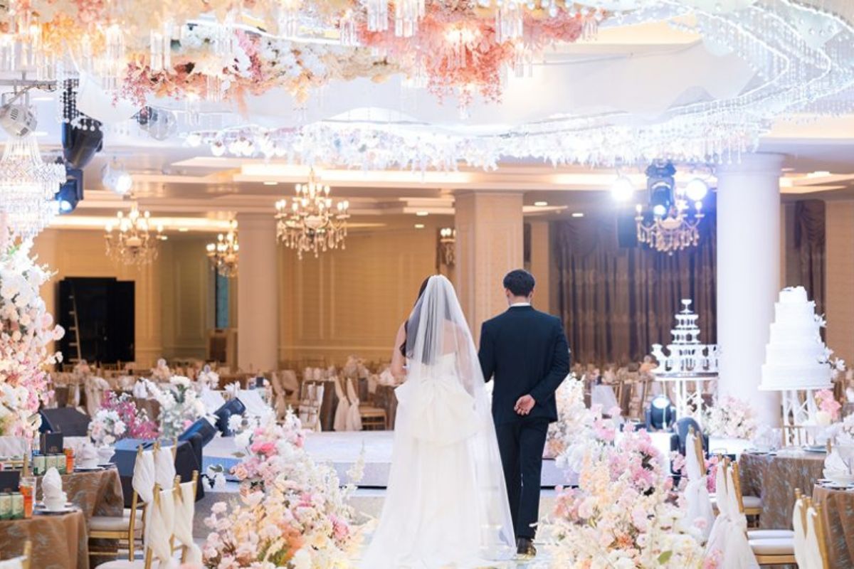 Sảnh Tràng An ballroom lớn sân khấu xoay 360 độ ấn tượng (Ảnh: Sưu tầm)