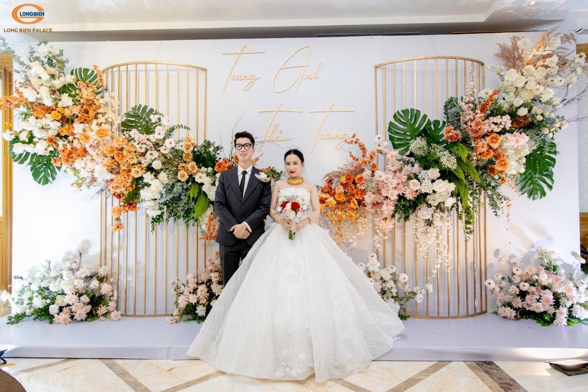 Photobooth tại tiệc cưới của cặp đôi Trung Anh & Thảo Trang tại Long Biên Palace (Ảnh: Long Biên Palace )