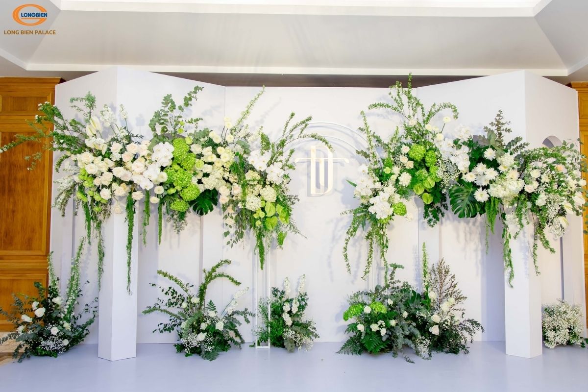 Photobooth tại tiệc cưới của cặp đôi Khánh Duy & Bảo Trân tại Long Biên Palace (Ảnh: Long Biên Palace )