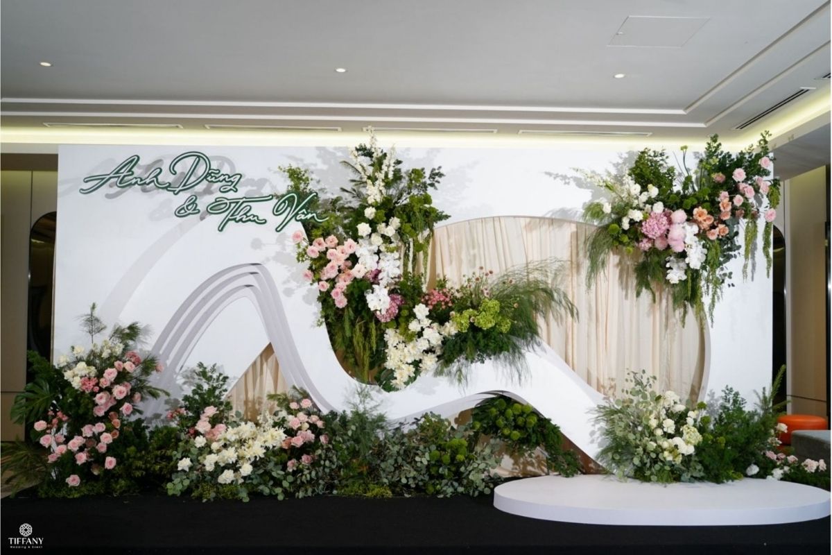 Photobooth do TIFF thi công trong tiệc cưới Dũng & Vân tại Sheraton Hanoi Hotel (Ảnh: TIFF)