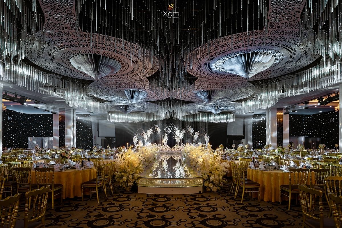 Không gian trong trung Tâm Sự Kiện & Tiệc Cưới CTM Palace (Ảnh: CTM)