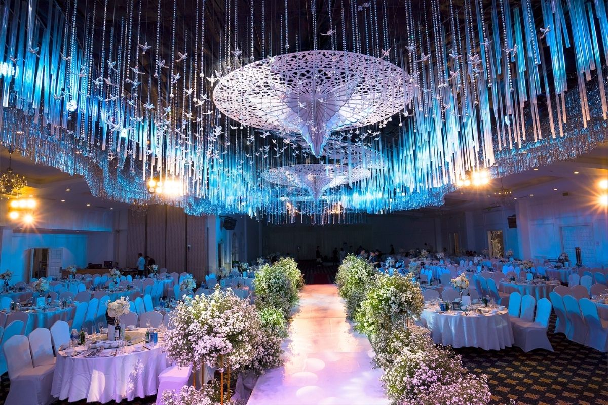 Nên chọn Trung tâm tổ chức tiệc cưới tại Hà Nội (Ảnh: sưu tầm)