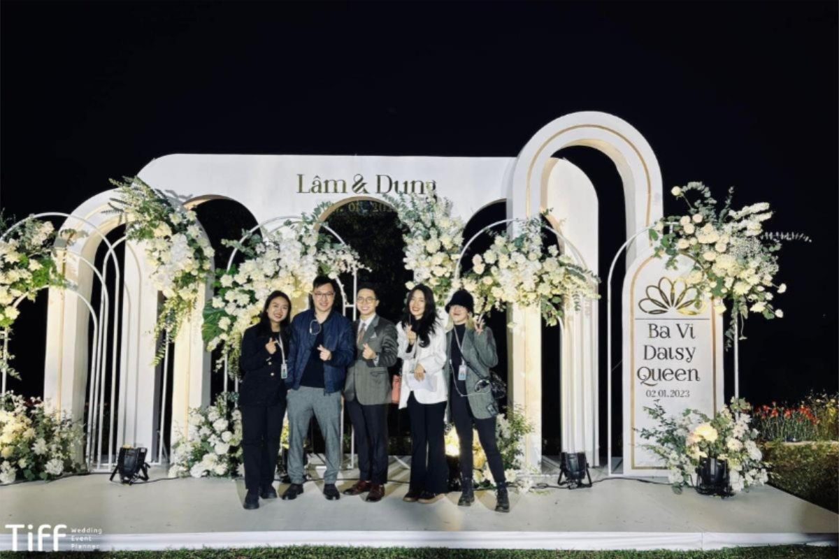 Đội ngũ chuyên gia Wedding Planner giàu kinh nghiệm của TIFF. (ẢNH: TIFF)