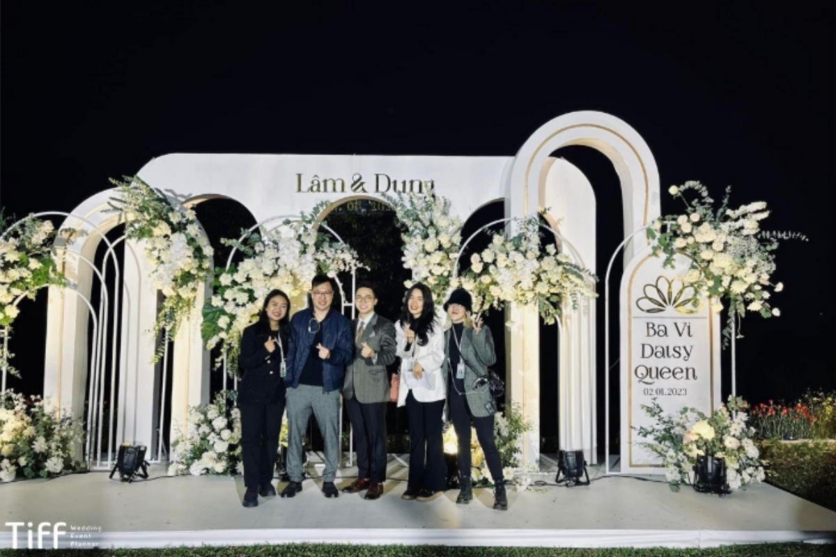 TIFF Wedding Planner với  đội ngũ Planner giàu kinh nghiệm đồng hành cùng dâu rể. (Ảnh: TIFF.vn) 