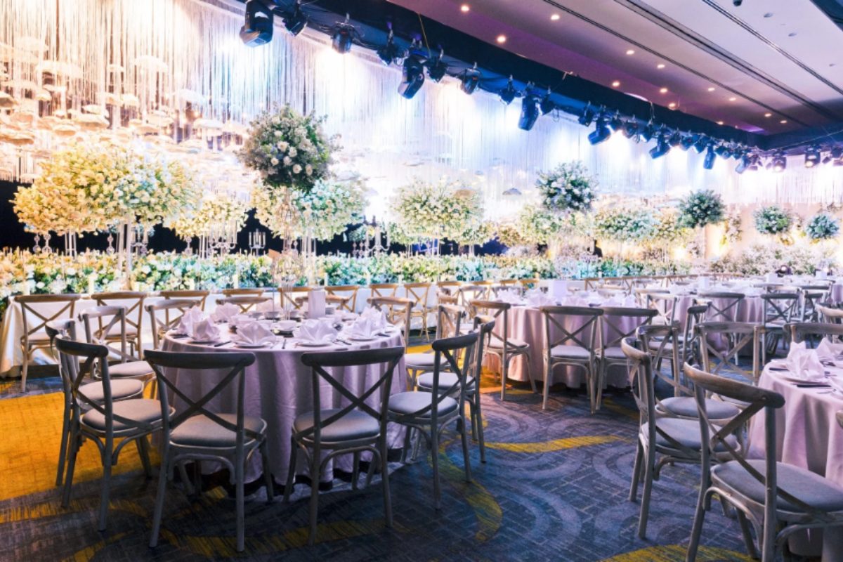 Tiệc cưới hoành tráng tại Sheraton Saigon Hotel & Towers. (Ảnh: Sưu tầm)