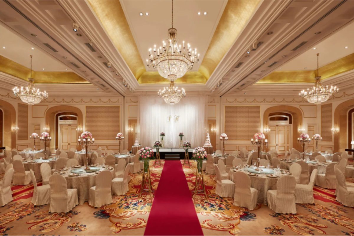 Ballroom Park Hyatt Saigon trang trí phong cách cổ điển. (Ảnh: Sưu tầm)