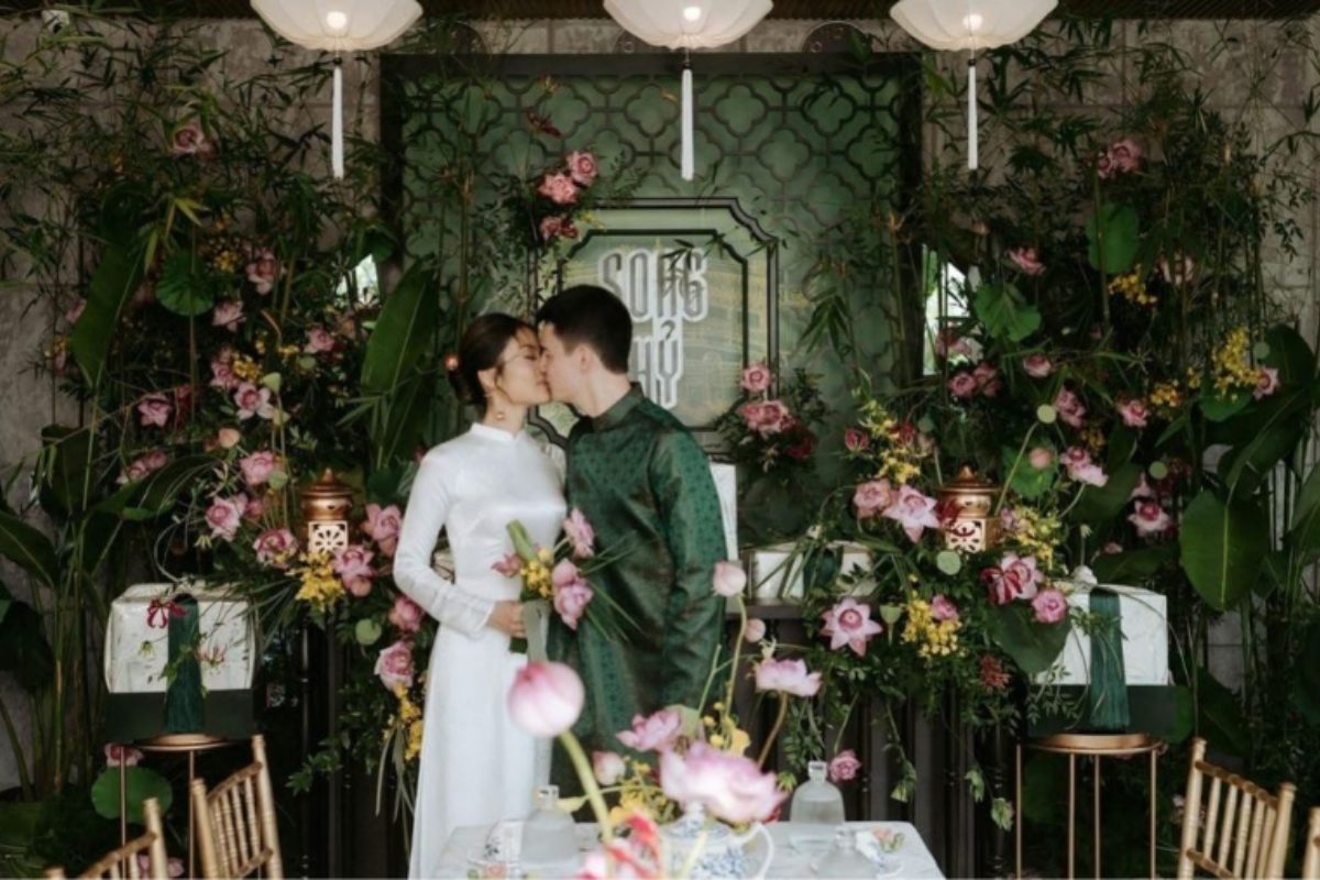 Hoa sen trang trí lễ gia tiên. (Ảnh: Sưu tầm) 