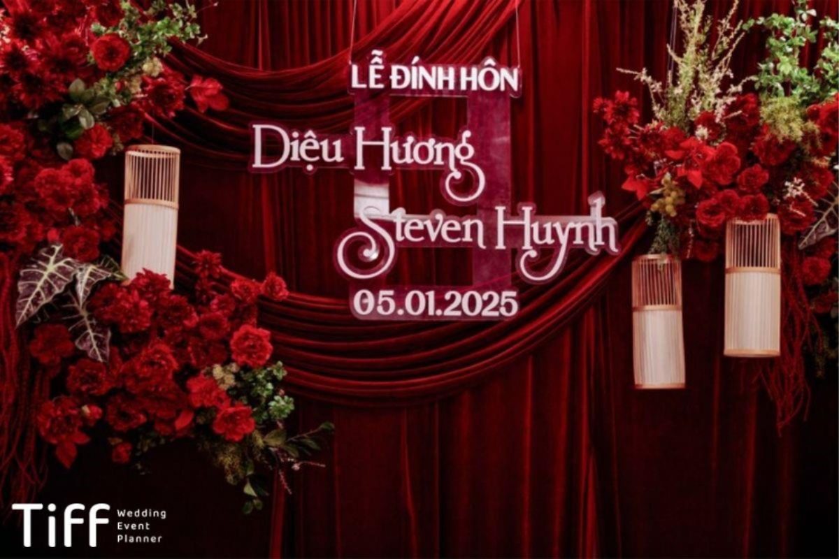 Trang trí lễ gia tiên là một phần quan trọng trong lễ cưới, giúp không gian trở nên thiêng liêng và tôn vinh tổ tiên. (Ảnh: TIFF.vn) 