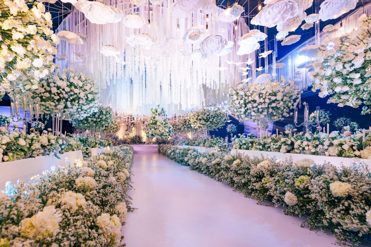 Tiệc cưới tại Sheraton Saigon Hotel & Towers, không gian tiệc cưới hoành tráng và dịch vụ chuyên nghiệp. (Ảnh: Sưu tầm) 