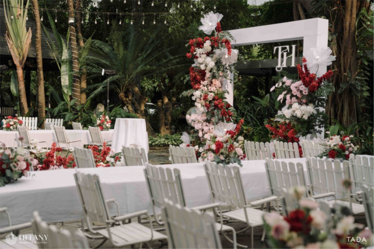 Tiệc cưới ngoài trời ấm cúng, gần gũi với thiên nhiên tại Công Viên Nhỏ. (Ảnh: TIFF.vn)