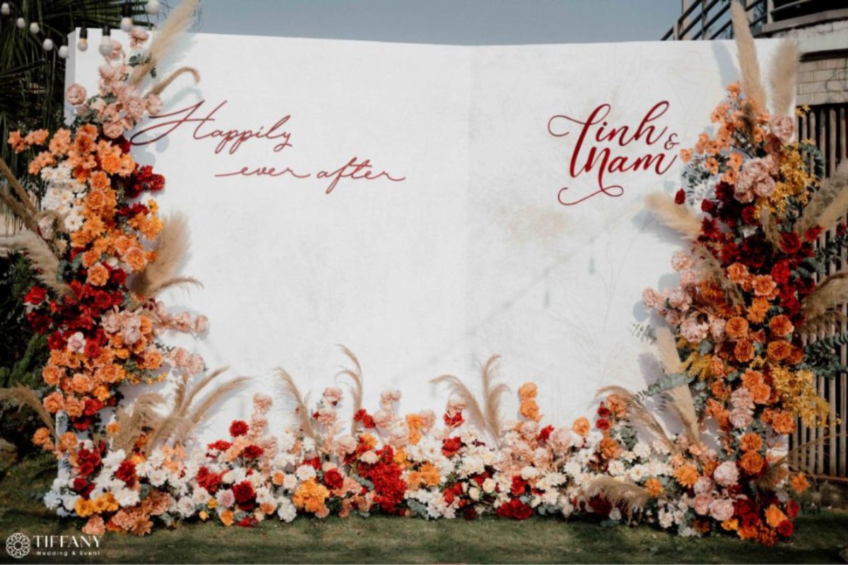 Phông cưới hiện đại với thiết kế sang trọng. (Ảnh: TIFF.vn)