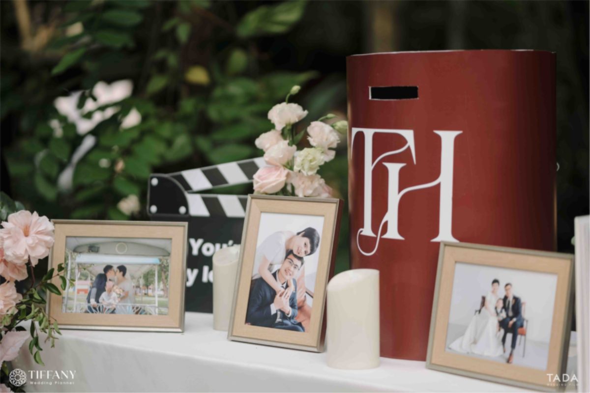 Bàn gallery tiệc cưới tinh tế hòa hợp với thiên nhiên. (Ảnh: TIFF.vn)