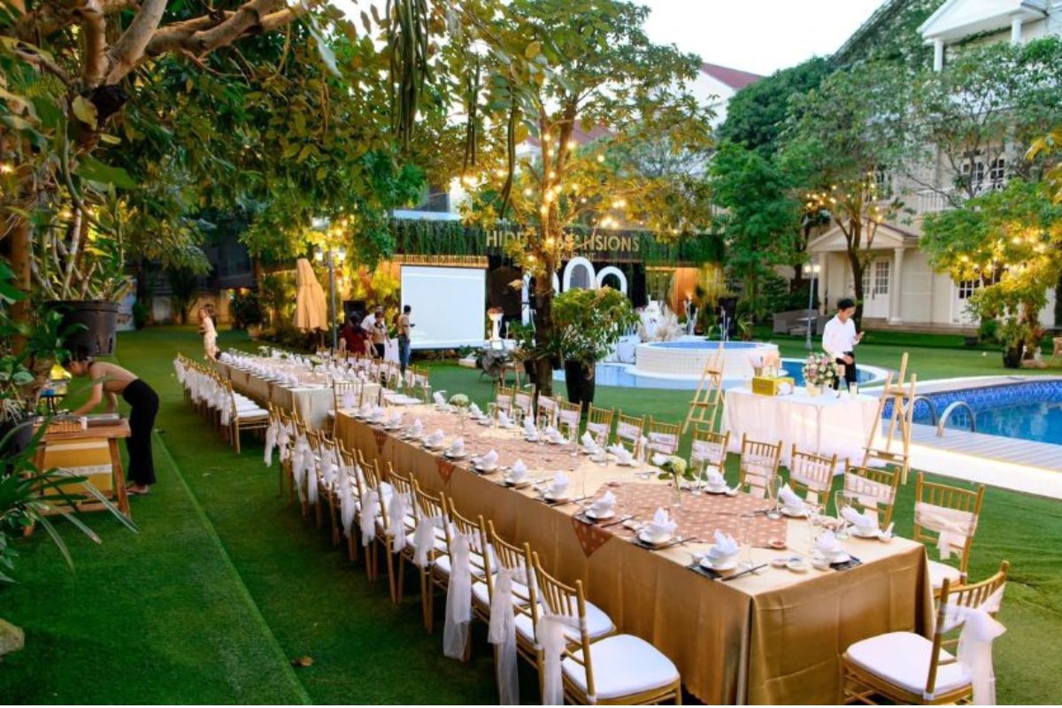 Hidden Mansions Saigon Resort là một trong những địa điểm tiệc cưới độc đáo nhất tại Quận 12 (Ảnh: sưu tầm) 