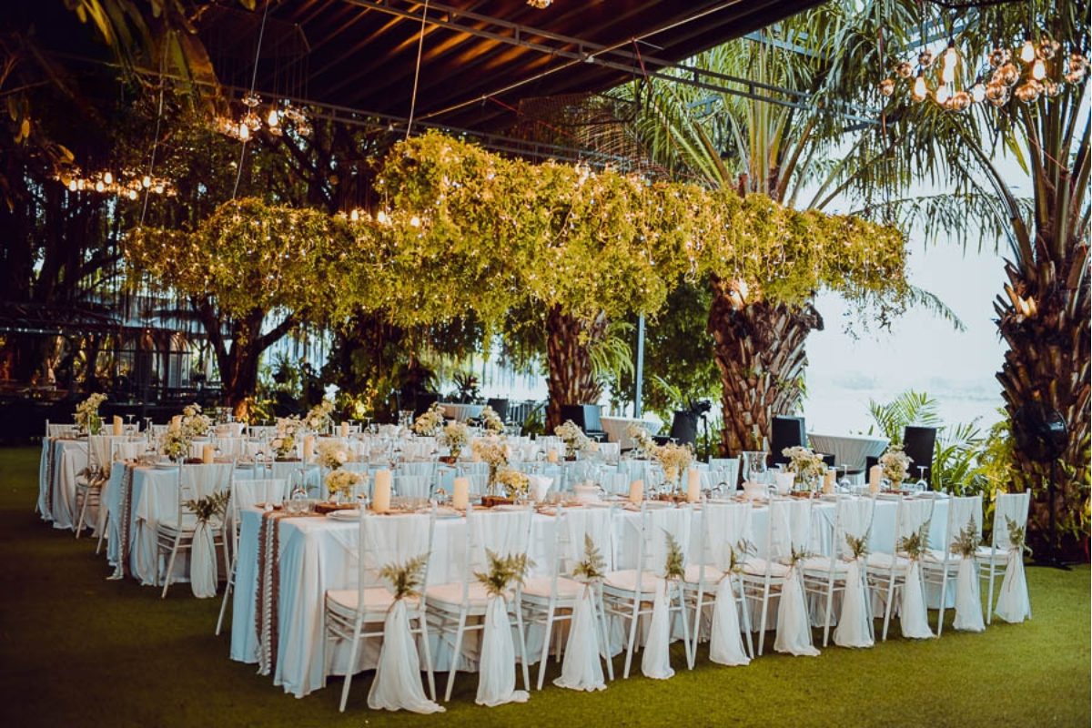 Thảo Điền Village có khu vực rộng rãi với nhiều không gian khác nhau để tổ chức tiệc (Ảnh: sưu tầm)
