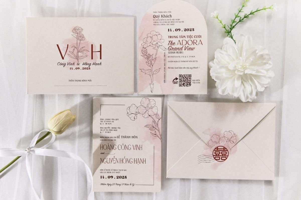  Tham khảo lựa chọn đơn vị cung cấp tiệc cưới giúp bạn lựa chọn được nơi uy tín cung cấp mẫu thiệp cưới phù hợp với ngân sách và nhu cầu của mình (Ảnh: sưu tầm) 