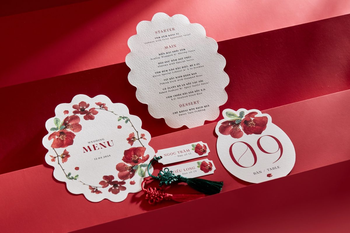  Flocat cung cấp nhiều mẫu thiệp cưới sáng tạo (Ảnh: sưu tầm)