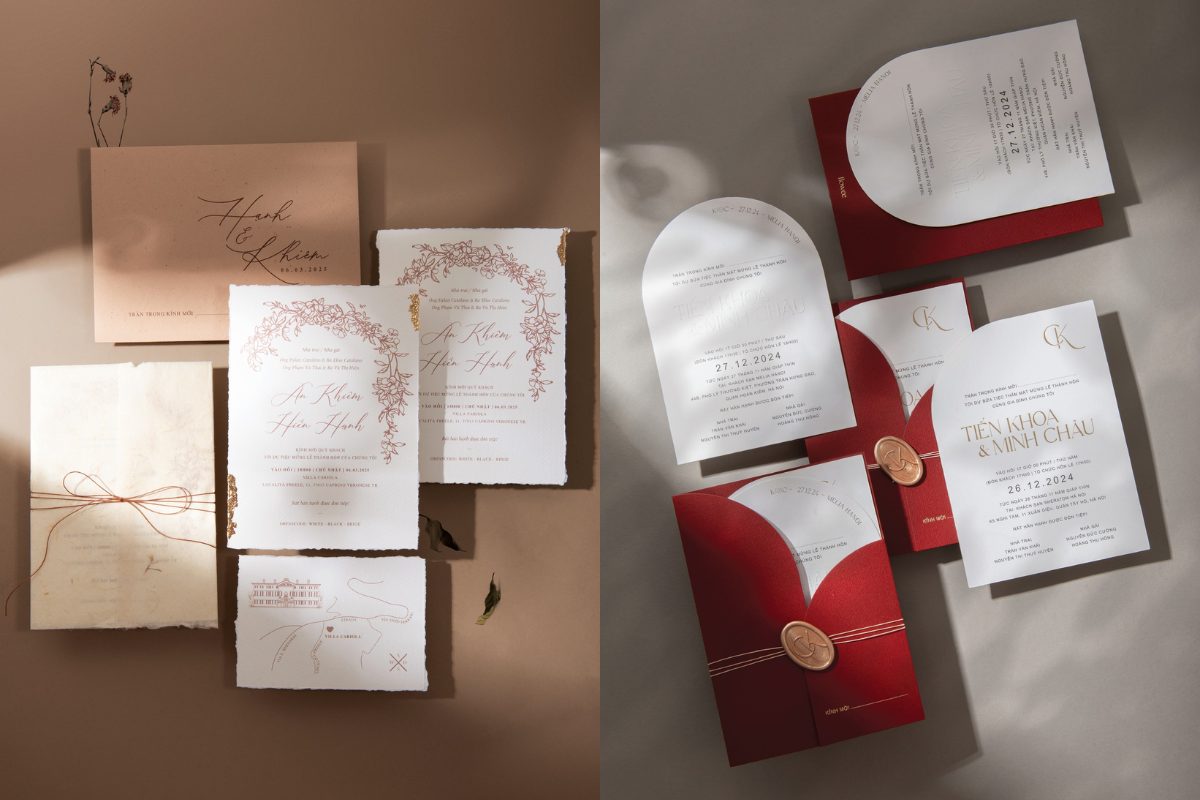 Thương hiệu thiệp cưới Flowee là thương hiệu được nhiều cặp đôi nổi tiếng tin chọn (Ảnh: sưu tầm) 