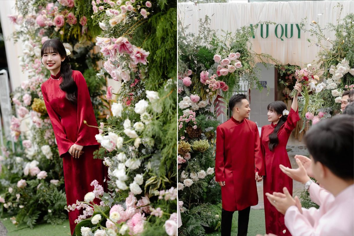 Xéo Xọ là đơn vị cung cấp áo dài ăn hỏi uy tín tại Hà Nội (Ảnh: sưu tầm)