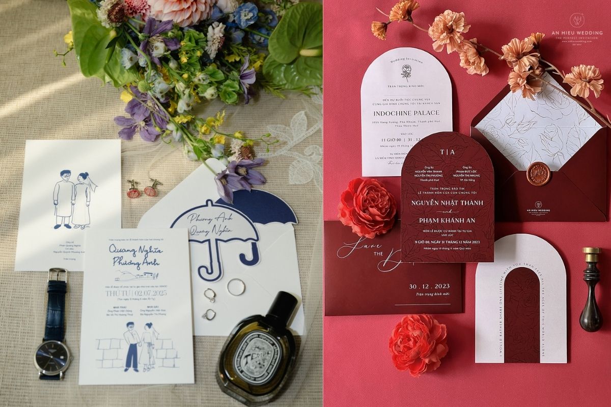 Quá trình viết và gửi thiệp cưới tưởng chừng đơn giản nhưng lại chứa đựng nhiều lỗi sai phổ biến và các vấn đề phát sinh. (Ảnh: Sưu tầm)