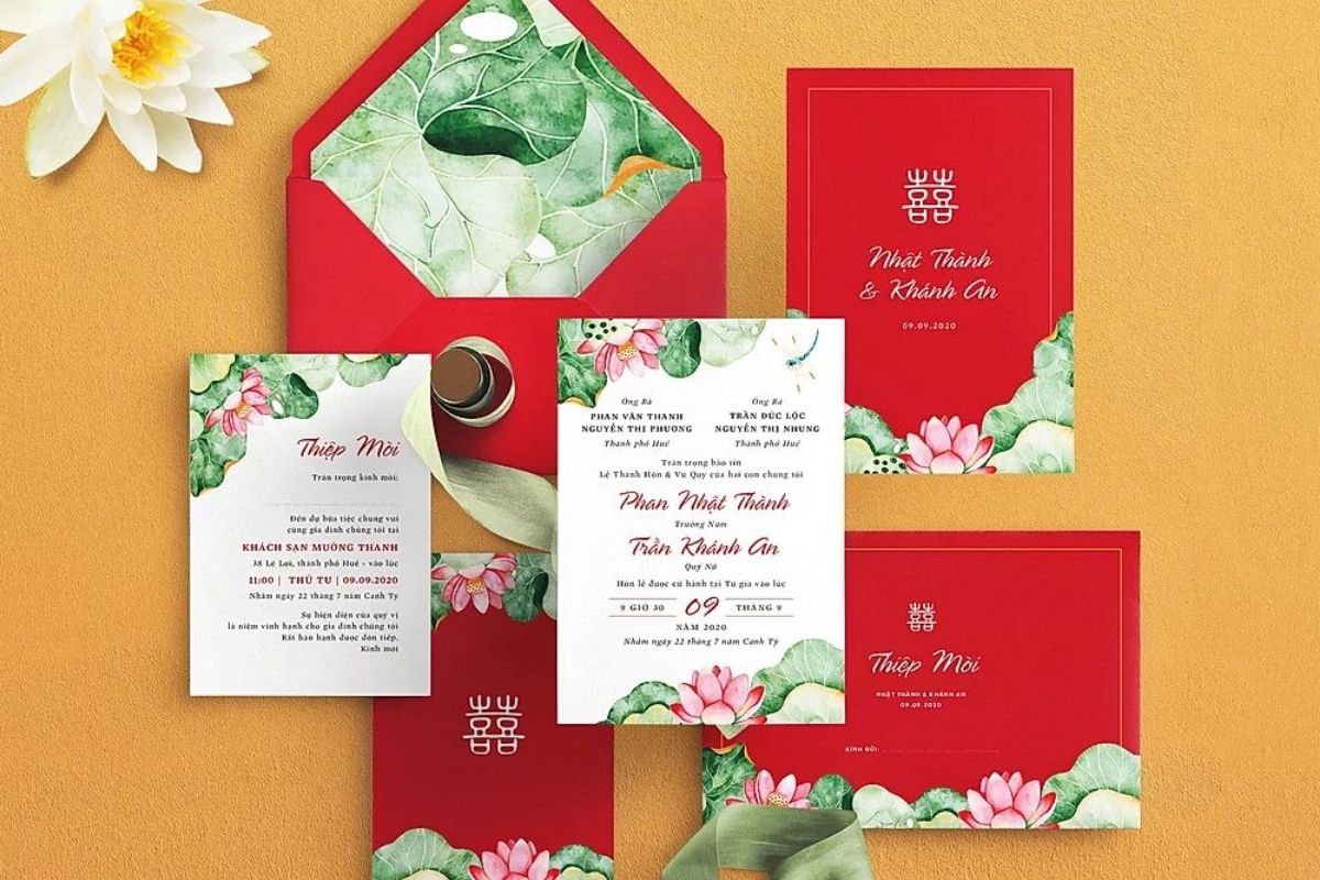 Cách viết thiệp cưới mời từng nhóm khách mời cụ thể (Ảnh: Sưu tầm)