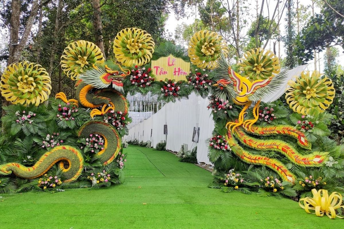 Đám cưới miền Tây là ngày vui của cả làng xóm (Ảnh: Sưu tầm)