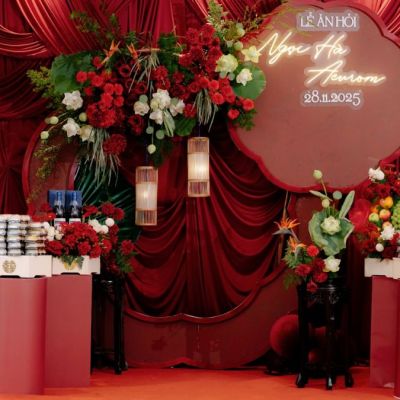 Mẫu phông cưới tư gia đẹp