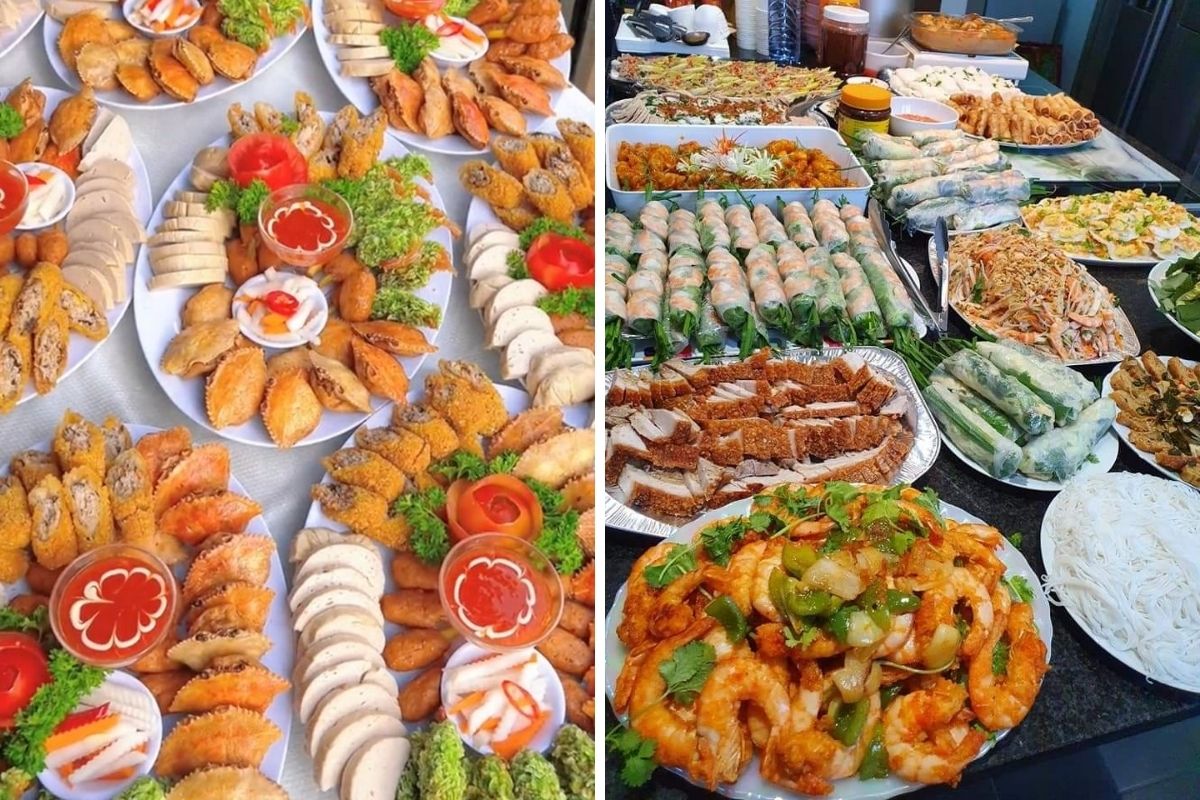 Menu 6-7 món giúp đám cưới miền Tây đậm bản sắc (Ảnh: Sưu tầm)