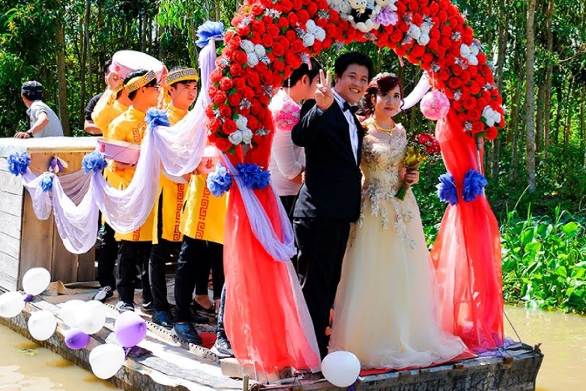 Quy trình đám cưới miền Tây chi tiết nhưng vẫn mộc mạc (Ảnh: Sưu tầm)