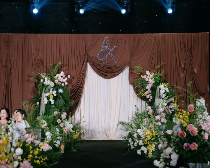 Trang trí tiệc cưới Châu Anh & Khải tại Sheraton Hanoi