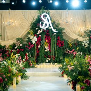 Trang trí tiệc cưới Thanh Sơn & Mai Anh tại Aquaria Mỹ Đình