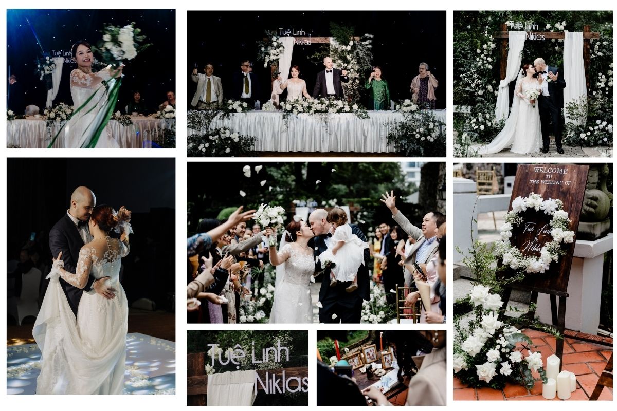 Mikey ghi lại những khoảnh khắc ấn tượng trong đám cưới của cặp đôi Niklas & Linh (Ảnh: Mikey Photography)