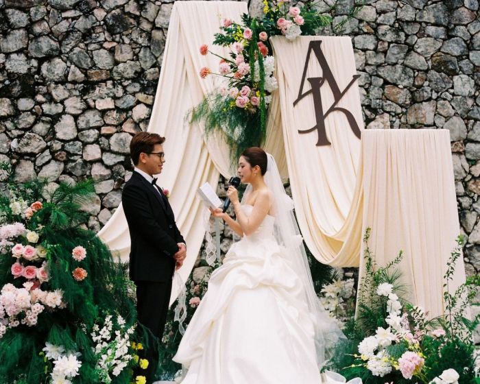 Trang trí tiệc cưới Châu Anh & Vĩnh Khải tại Sheraton Hanoi Hotel