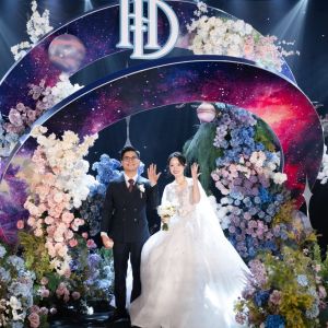 Trang trí tiệc cưới Hà & Đức tại Melia Hanoi