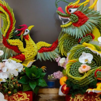 mâm quả đám cưới miền Tây