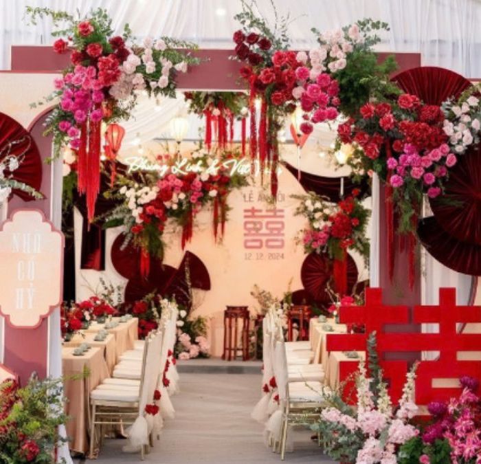 mẫu rạp cưới đẹp