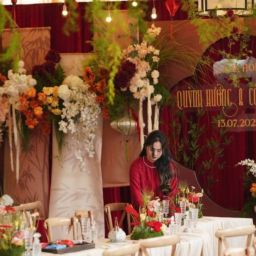 trang trí lễ gia tiên