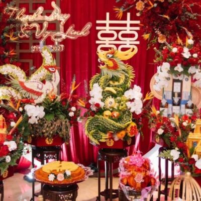 mẫu tráp ăn hỏi hiện đại