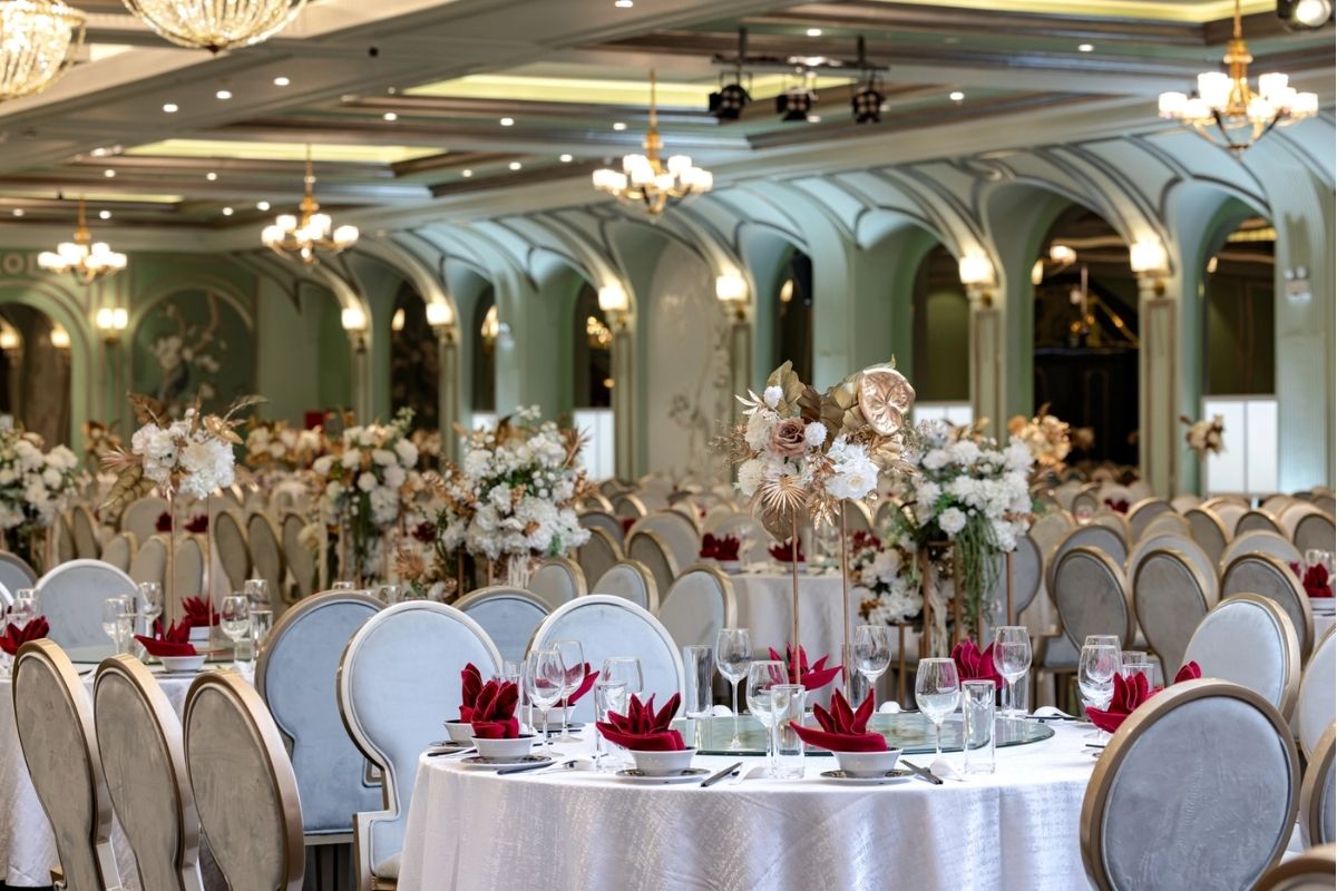 Gói cưới và chi phí tham khảo tại Trống Đồng Palace Cảnh Hồ (Ảnh: Trống Đồng Palace)