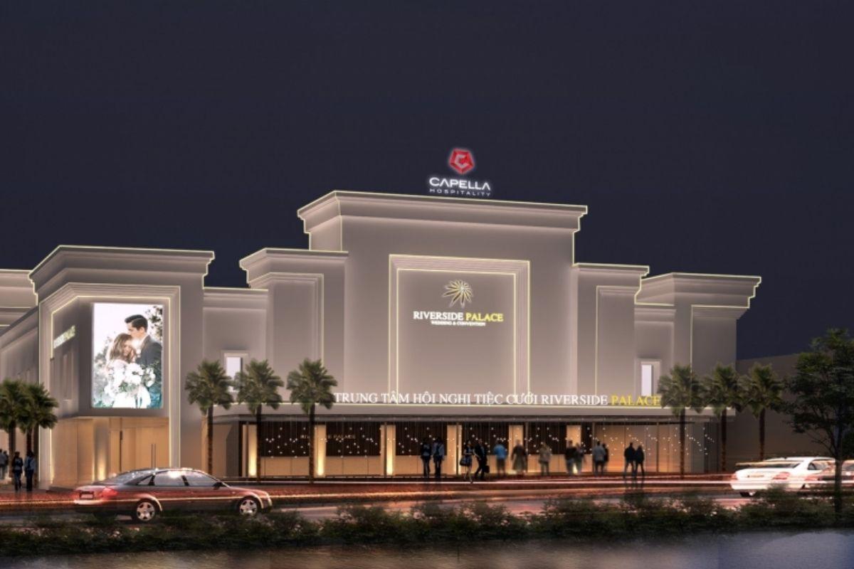 Riverside Palace là trung tâm tiệc cưới, hội nghị cao cấp nổi bật nhất tại Quận 4. (ẢNH: Sưu tầm)