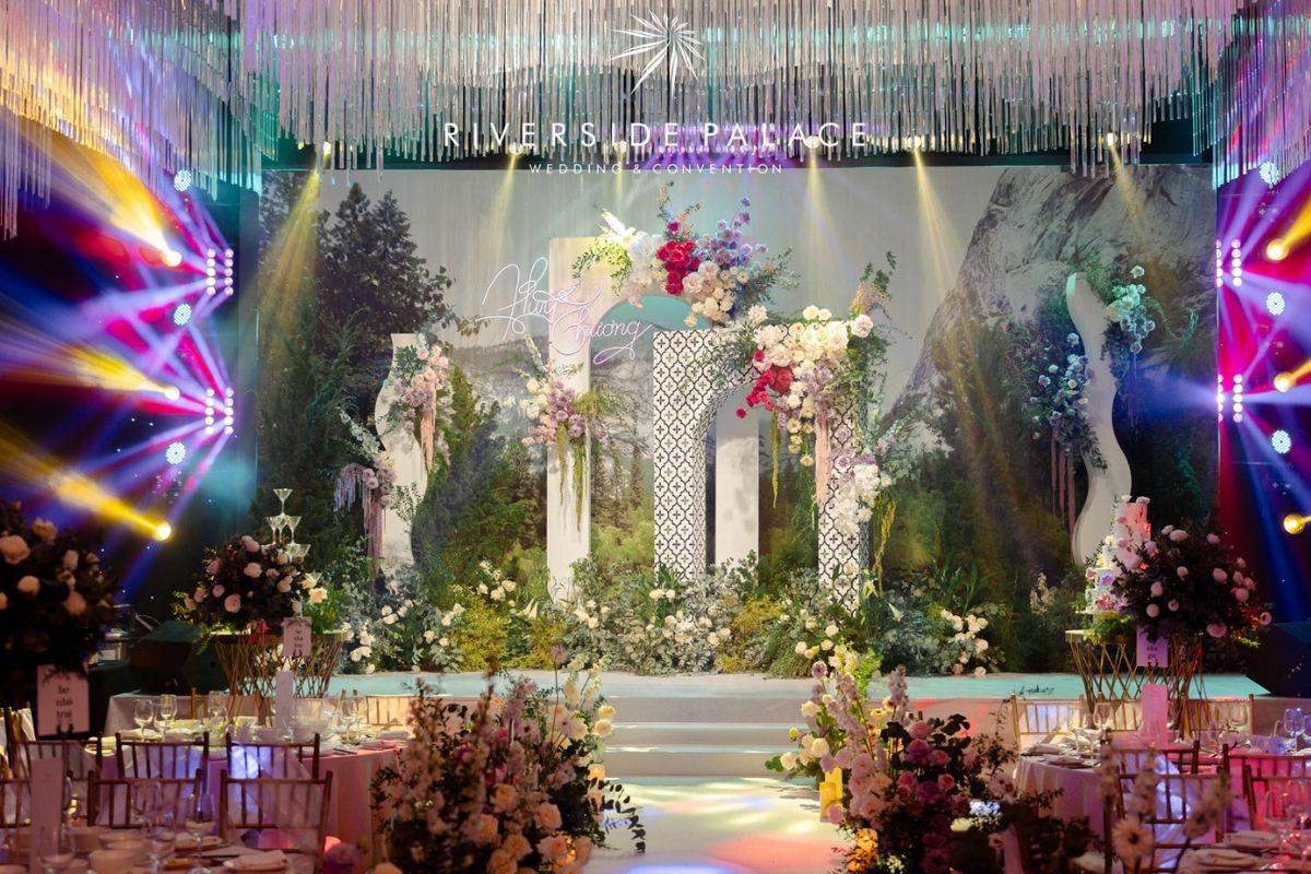 Địa điểm phù hợp nhiều concept từ elegant đến luxury ballroom. (ẢNH: Sưu tầm)