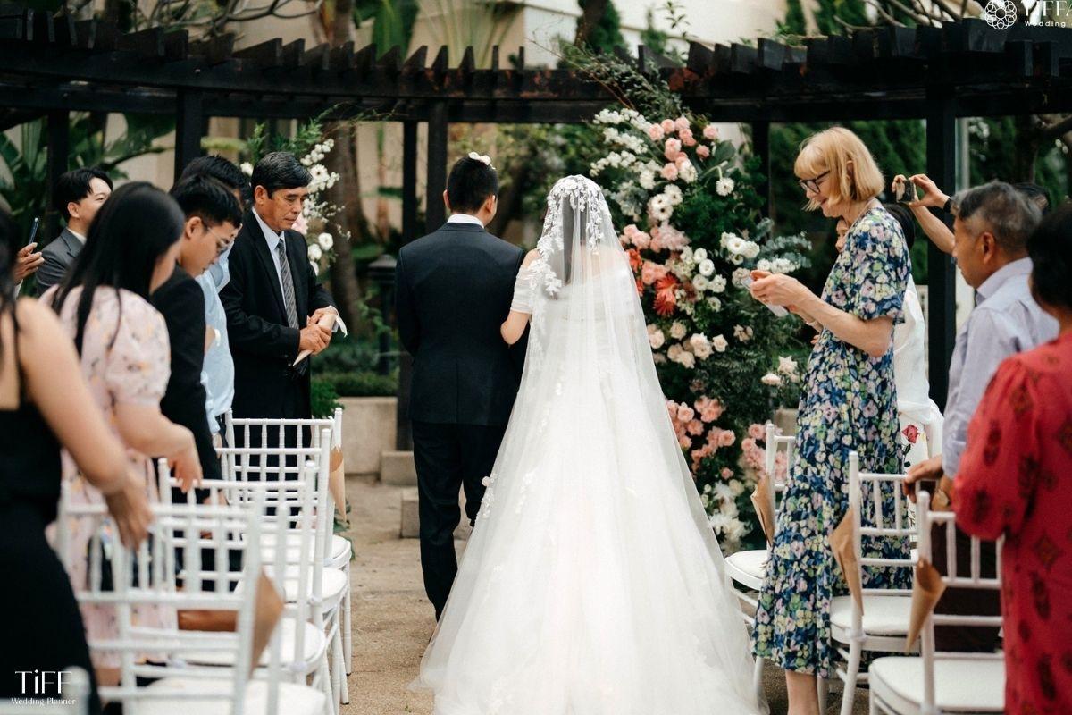 Các trung tâm tiệc cưới tại Quận 6 đều được đầu tư chỉn chu về nội thất và không gian sảnh tiệc. (ẢNH: TIFF)