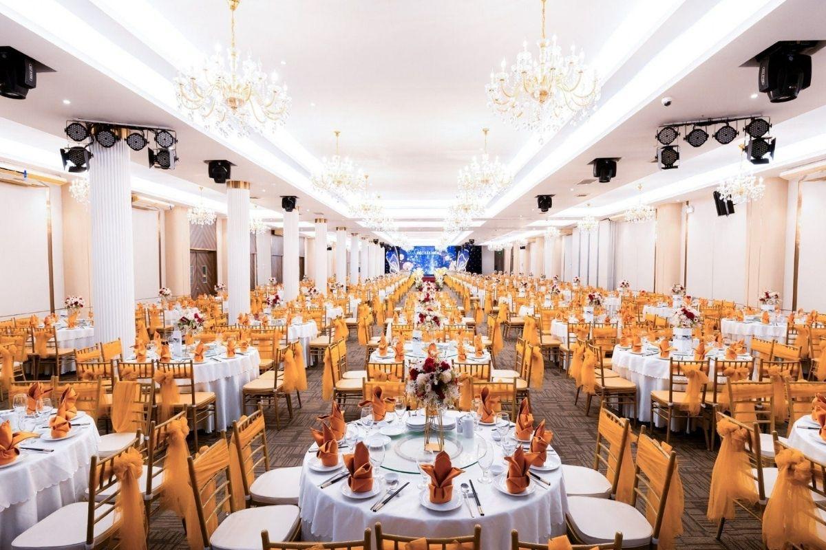 Đại Hỷ Palace là một trong những địa điểm tiệc cưới nổi bật nhất Quận 6. (ẢNH: Sưu tầm)