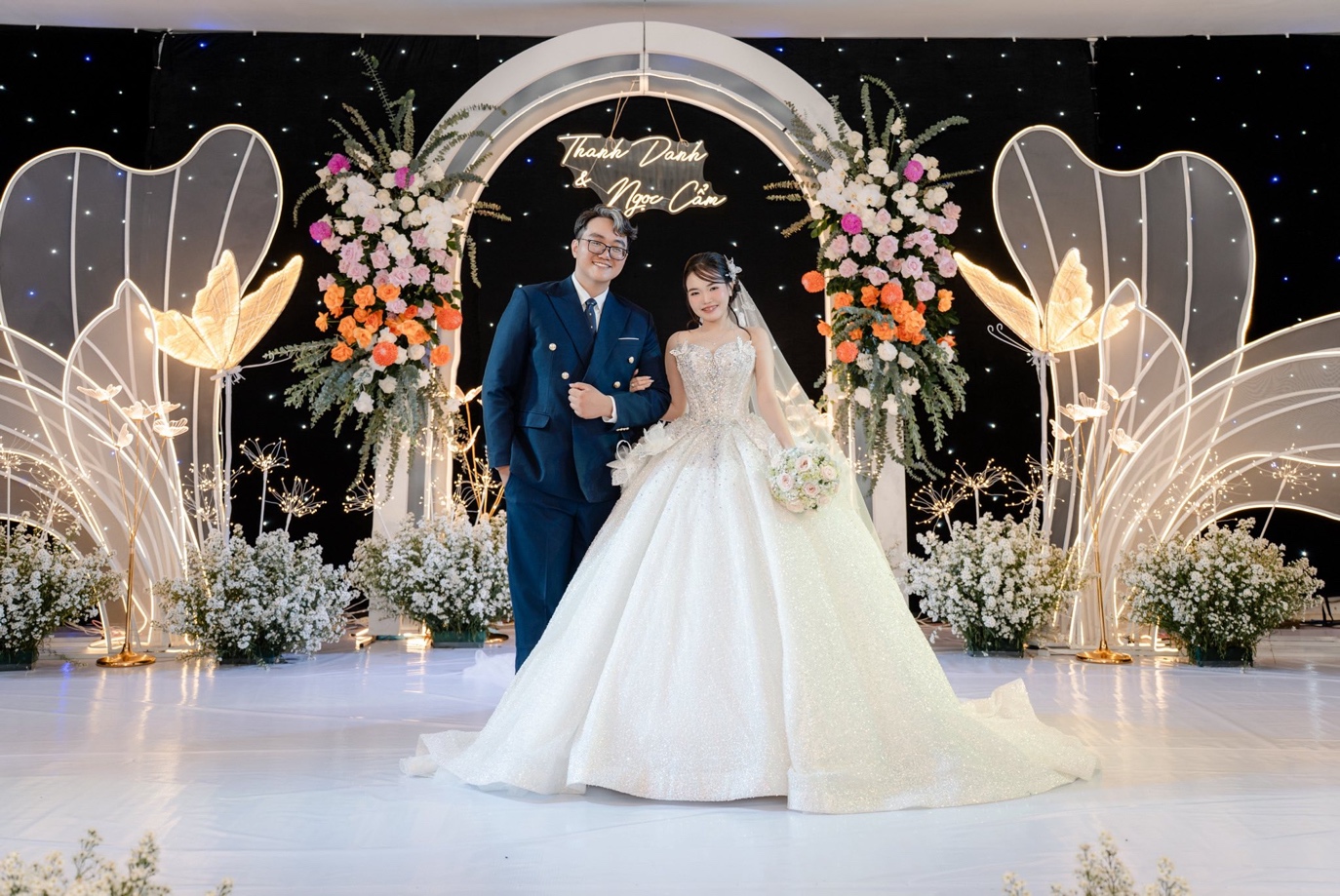 Unique Wedding là trung tâm tiệc cưới với nhiều phong cách sáng tạo cho các cặp đôi lựa chọn (Ảnh: sưu tầm)