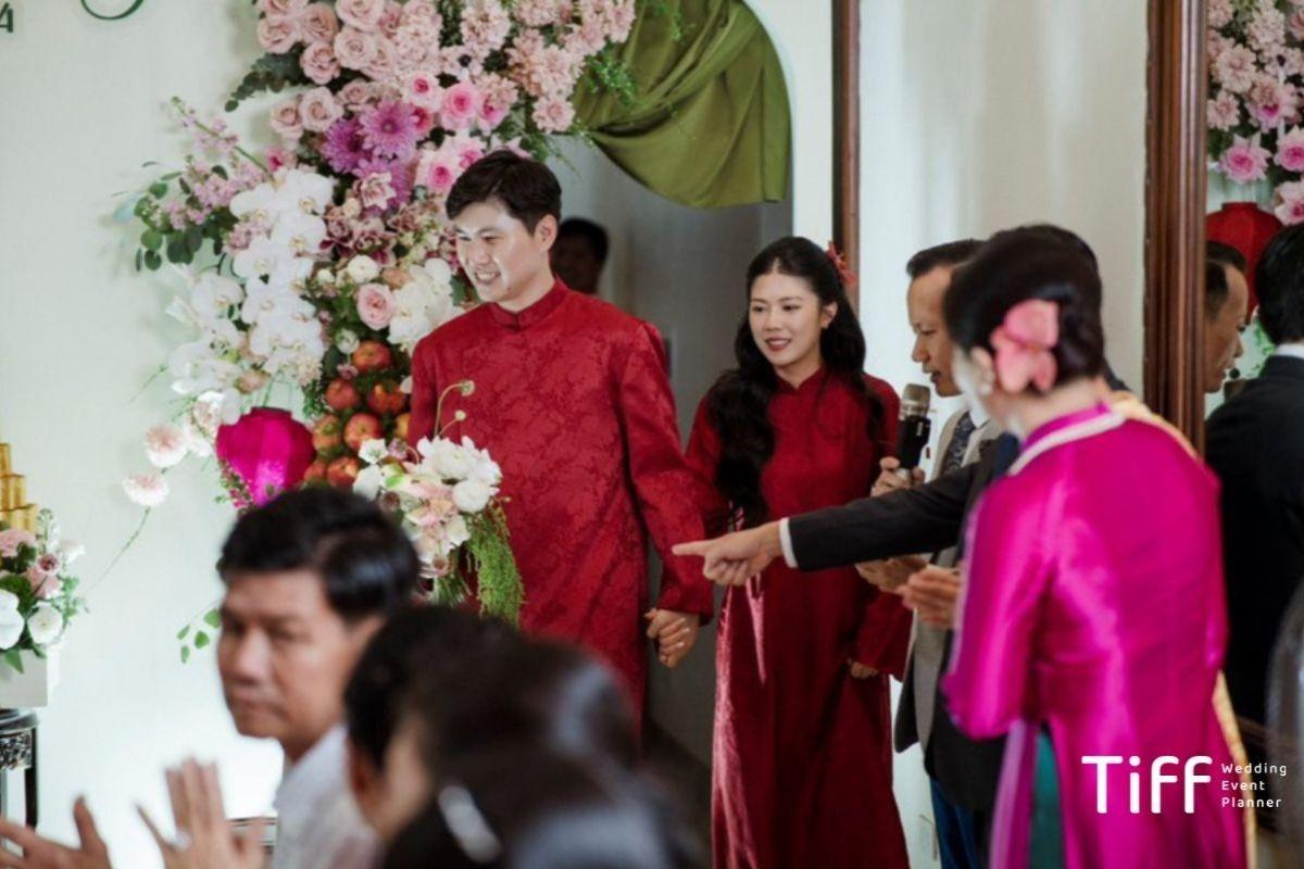 Trình tự diễn ra lễ giáp lời (Ảnh: TIFF)