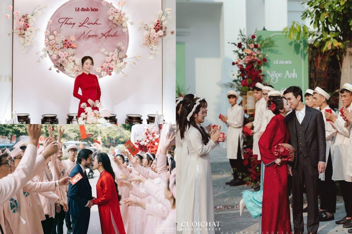 Đám nói tương đồng với lễ đính hôn, lễ ăn hỏi (Ảnh: TIFF)