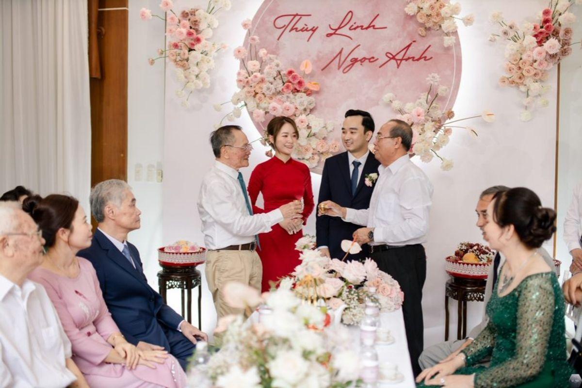 Đám nói được cử hành trước lễ cưới chính thức (Ảnh: TIFF)