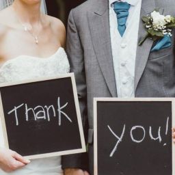 lời cảm ơn sau đám cưới