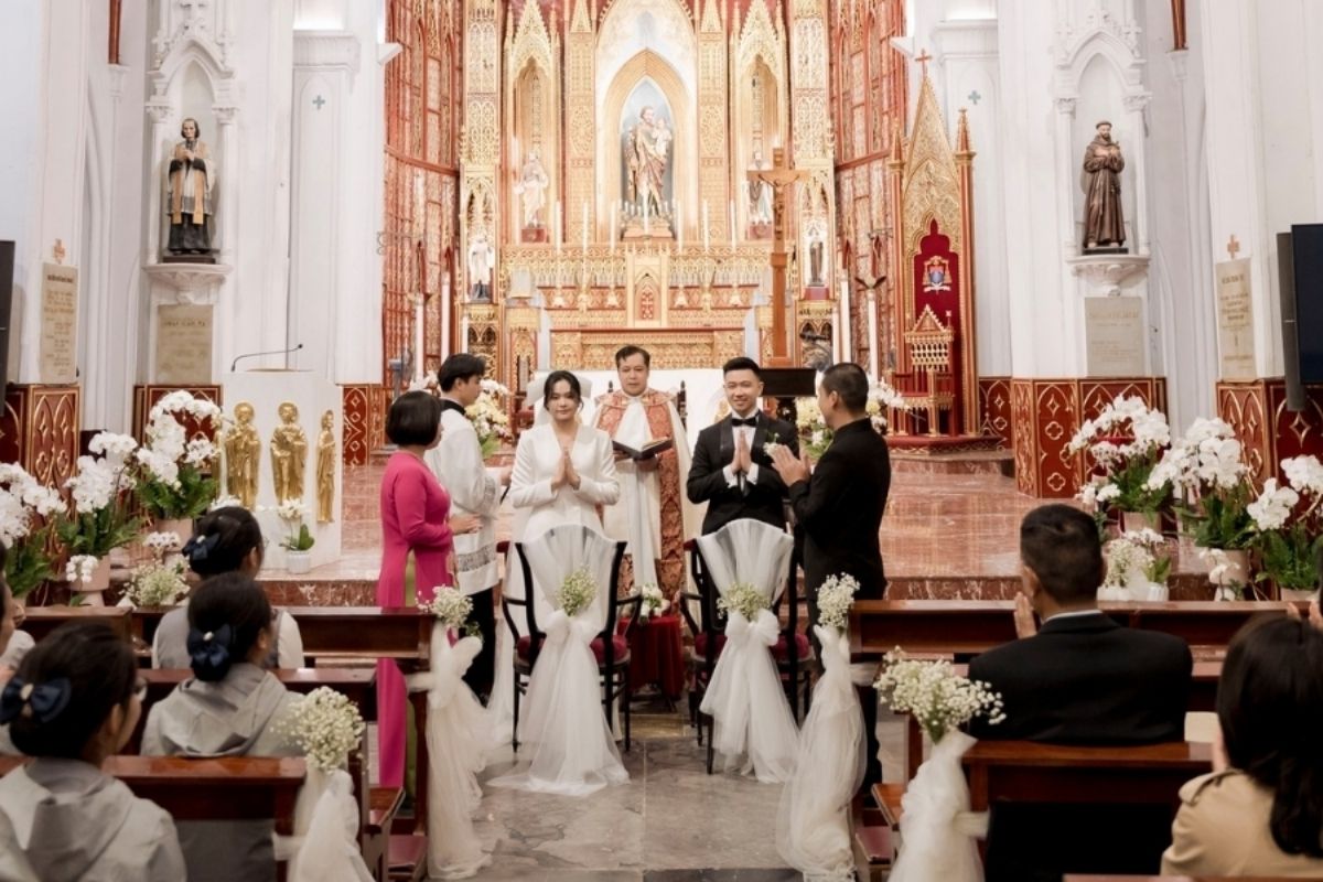 Các trích đoạn Tân Ước thường được chọn nhờ thông điệp rõ ràng gần gũi hôn nhân (Ảnh: Sưu tầm)