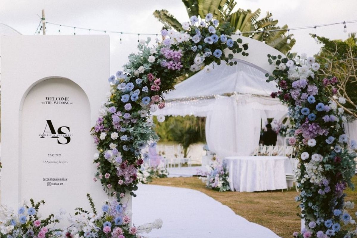 Cổng hoa rustic mộc mạc ấm áp cho cặp đôi yêu thiên nhiên gần gũi (Ảnh: Sưu tầm)
