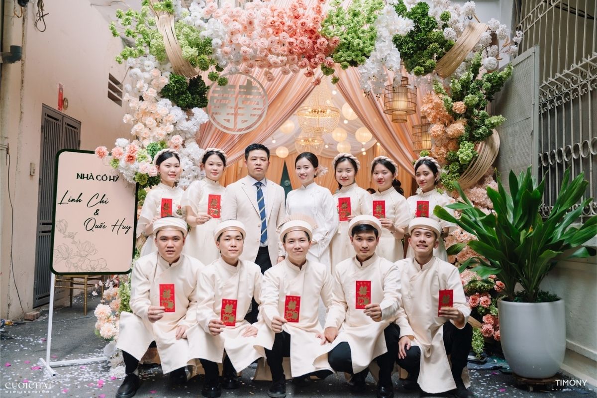 Mẫu cổng pastel ngọt ngào phù hợp garden party và concept afternoon tea (Ảnh: TIFF)